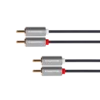 KRUGER&MATZ Audio kabl 2xRCA (cinch) na 2xRCA, dužina 1 m, model KM1213
