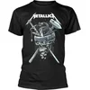 Metallica Majica History White Logo Unisex Black M