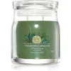 Yankee Candle Aromatična sveča Signature glass medium Sage & Citrus 368 g
