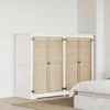Ormarna vrata s vratima 4 pcs Prirodna 110 x 2,1 x 39,5 cm
