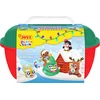 JOVI Play&Fun naravni plastelin v kovčku Christmas Adventure