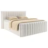 Boxspring Krevet Lina 160/200 cm , krem