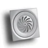 Podna rešetka 150x150/fi130mm inox