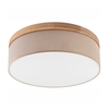 Brilagi - LED plafonsko svetlo BELLADONNA 3xE27/15W/230V prečnik 50 cm bež/hrast