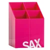 Čaša za olovke Sax design kocka magenta