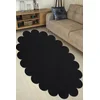 Conceptum Hypnose Tepih Ellipse Daisy, 150x230 cm, Crni