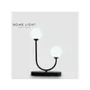 VESTA 581 Stona lampa 2*G9 Crna