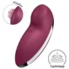 Satisfyer Tap & Climax 2 - 2v1 stimulacija klitorisa in vibrator (rdeča)