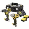 DeWALT DCK2077P2T, aku bušilica DCD791 + aku udarni odvrtač DCF894 , 18V 2x5.0Ah Set akumulatorskog alata