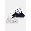 Tommy Hilfiger Underwear Modrček temno modra/živo rdeča/bela