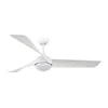 Lucci Air 21617049 - LED prigušiva ventilator OSPREY 1xGX53/12W/230V prečnik 132 cm bela + daljinski upravljač