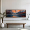 FAH066-150 Multicolor Decorative Framed MDF Painting