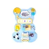 Aga4Kids Montessori lesena tabla Medved Modra