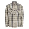 JACK & JONES Prehodna jakna Roy bež / temno bež / črna / bela