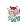 Desigual Majica rumena / zelena / rdeča / bela