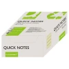 Q-Connect Samolepilne reciklirane blazinice - 127 x 76 mm, rumene barve, 12 kosov