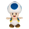 Plišasta igrača Super Mario - Blue Toad - 20 cm
