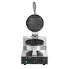 VEVOR Belgijski okrogli aparat za vaflje 25x465x28 cm srebrn