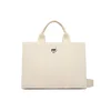 Ročna torba KARL LAGERFELD B2W50090 Kremna