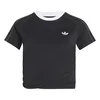 adidas Majica Adiluna Season 2 X Jennie Layered T-Shirt LD8928 Črna Regular Fit
