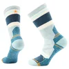 Ženske nogavice Smartwool Hike Full Cushion Stripe Crew Frosty Green