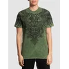 Affliction Alpha Strike moška majica military green heavy lava