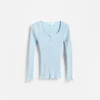 Reserved - Bluza s mešavinom viskoze od strukturirane tkanine