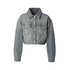 HUGO Prehodna jakna Galatea_B moder denim