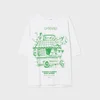 Cropp - Majica s printom - white