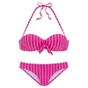 VIVANCE Bikini  eozin / bela