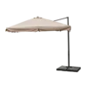 Suncobran roma 3x3m sivo/smeđi
