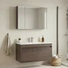 HANAH HOME Kupatilski ormarić sa umivaonikom i ogledalom (2 komada) Side 100 v3 638
