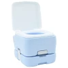 Kamperski WC Svijetloplava i bijela 41,5 x 36,5 x 30 cm