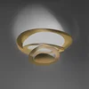 Artemide 1255120A - prigušiva LED stropna svetiljka PIRCE/44W/230V 3000K zlatna