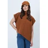 Trend Alacati Stili Ženska bluza Alc-X14686, Braon
