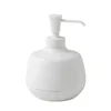 KIRA freestanding soap dispenser, white matt - Bela - 106x136x108 mm - Gedy - KIRA - 24 - Poliresin - Dozator za milo - Krožni - 106 - 136 - 108 - 14
