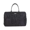 Childhome Mommy Bag nursery bag, puffered crna