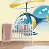 Samolepilna tapeta helikopter v oblakih - 196x132