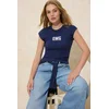 Trendyol Milla Ženska majica TWOSS26TS00020, Tamnoplava