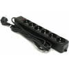GEMBIRD SPG6-B-15 (3G1.5) ** Gembird produzni kabl sa zastitom 6 uticnica(3x1.5mm,16A,3500W)4.5m black (671)