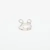 Prstan Off-White Arrow Ring Silver/ No Color 60