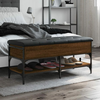 Klupa za cipele boja hrasta 102x42x45 cm od konstruiranog drva