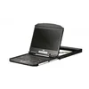Aten CL3700NW-ATA-EG 1U Ultra Short Depth Single Rail WideScreen LCD Konzola (USB / HDMI) 1920x1080 with UK English keyboard