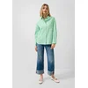 s.Oliver Bluza zelena/svetlo zelena/bela