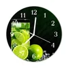 tulup.si Steklena okrogla ura Lime fi 30 cm