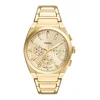 FOSSIL Analogna ura EVERETT zlata/črna
