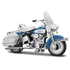 Maisto - HD - Motorno kolo - 1966 FLH Electra Glide, modro-belo, serija 44, 1:18