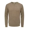 Only & Sons Pulover ONSLOUI svetlo rjava