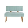 Hanah Home Trpezarijska klupa Vina 0400 110x85x36cm Menta
