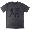 David Bowie Rainbow Theatre Charcoal Grey L Majica